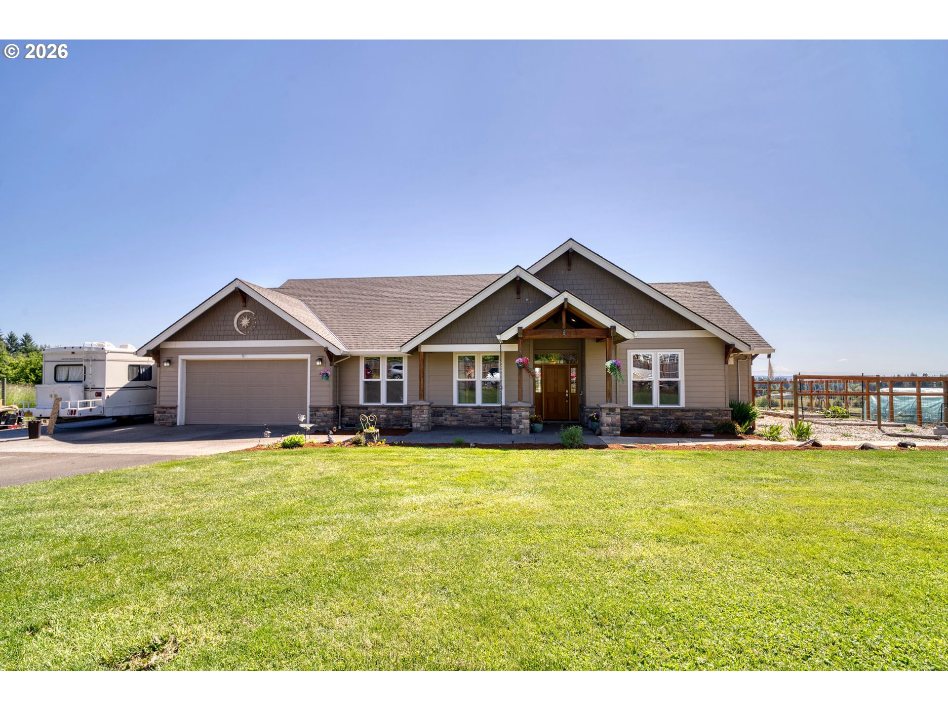 33058 Church Road Warren, OR 97053 - Photo 2 of 45 a big house with a big yard and large trees