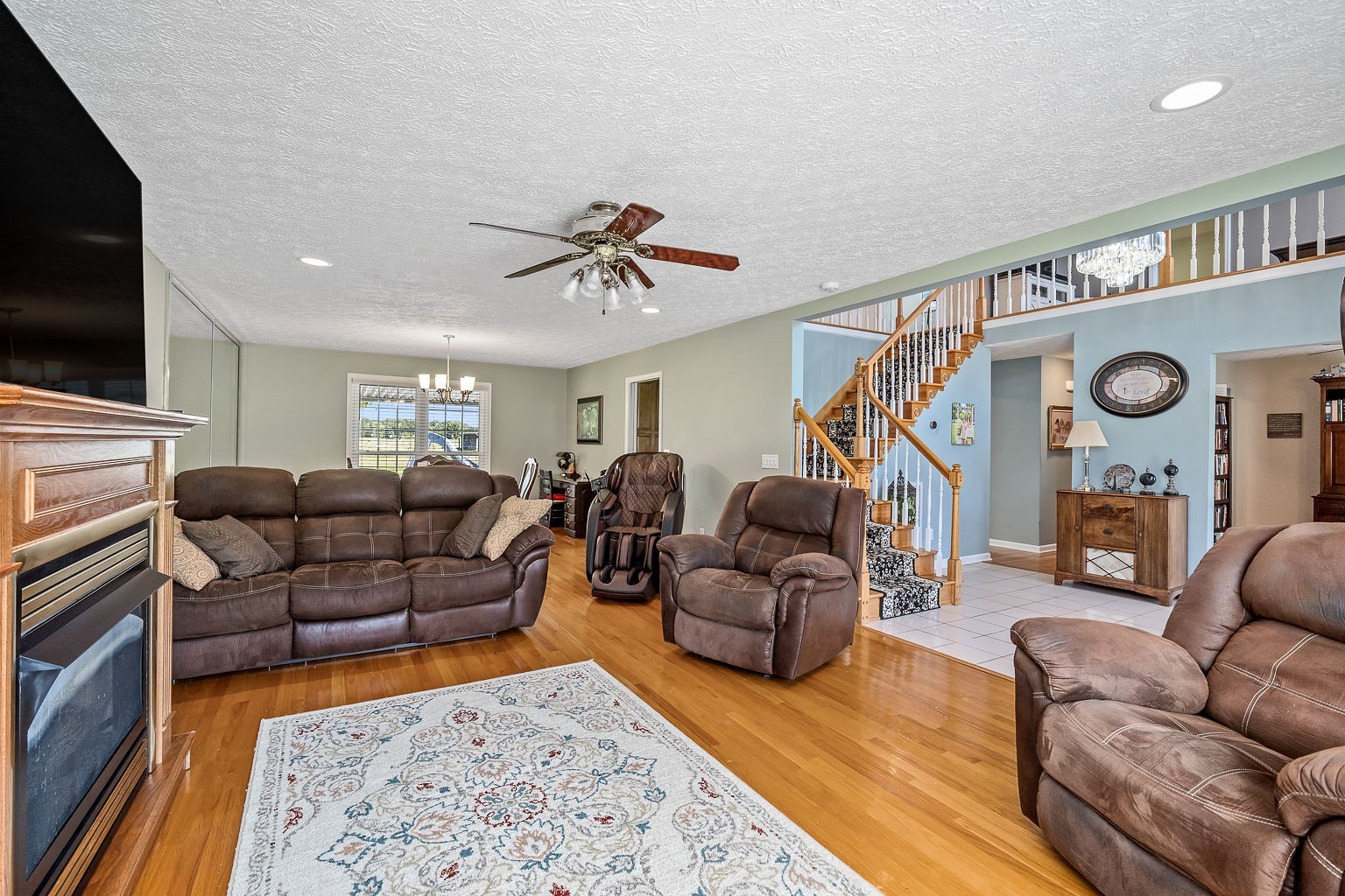 926 Ball Park Road Morrison, TN 37357 - Photo 10 of 69 a living room with furniture ceiling fan and a rug