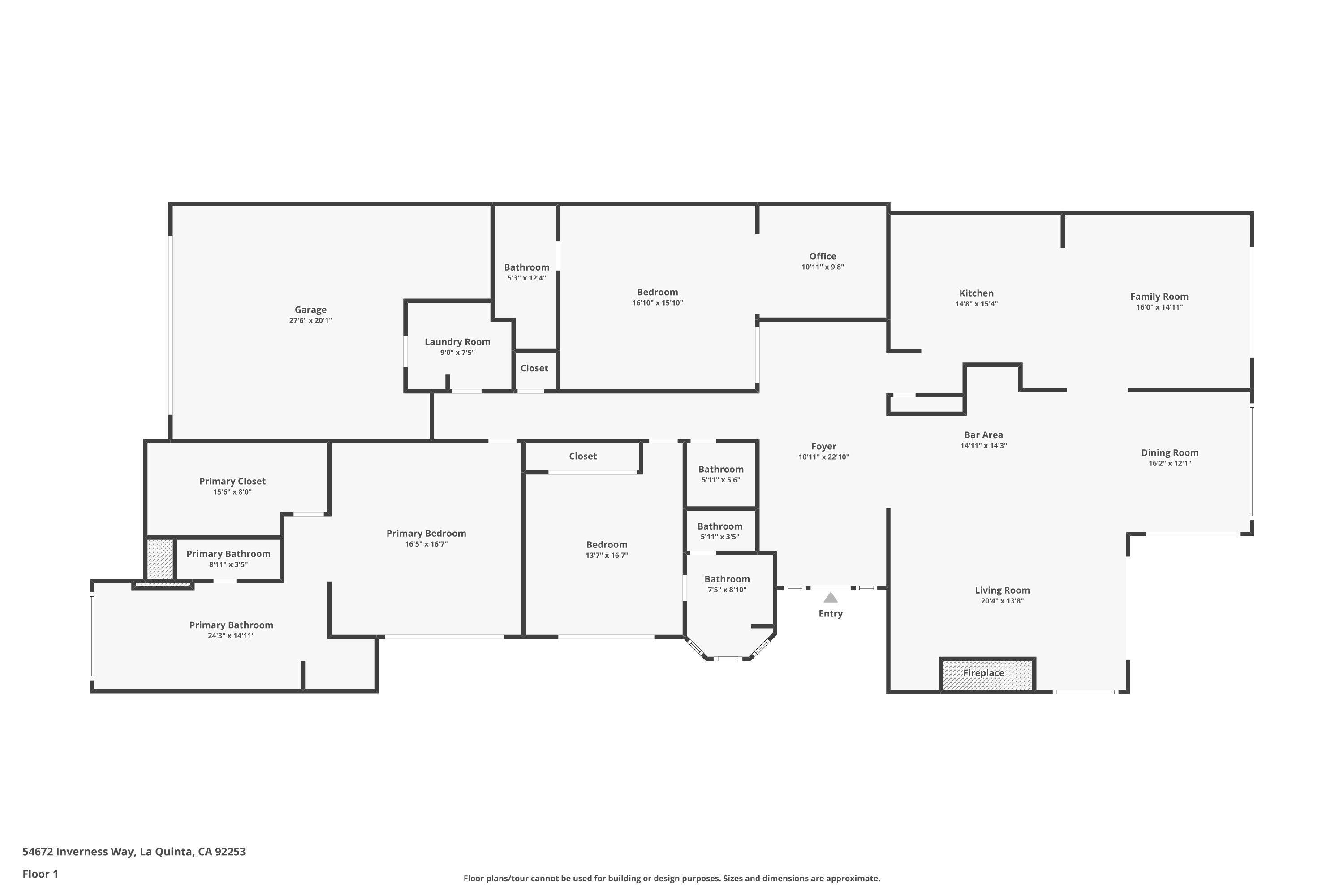 54672 Inverness Way La Quinta, CA 92253 - Photo 49 of 49 InvernessWayFloorPlan