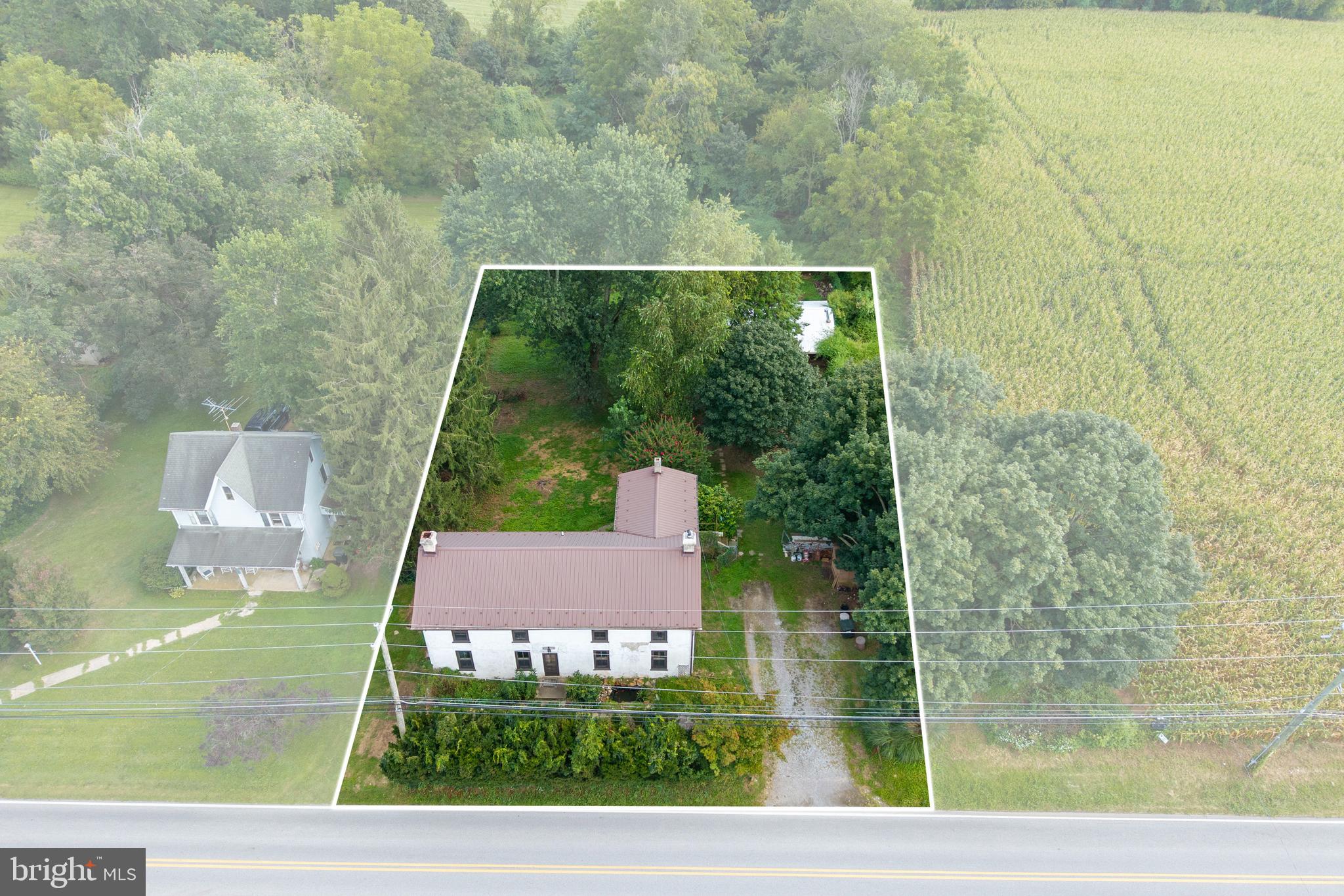 1011 State Road Lincoln University, PA 19352 - Photo 10 of 55 Aerial showing lot