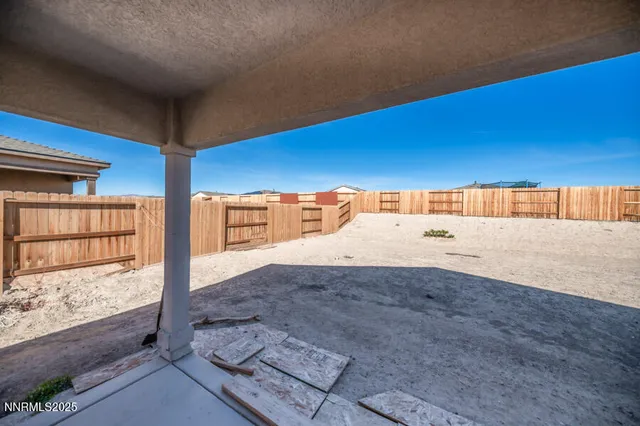 a view of residential houses with city view