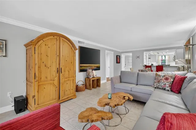 a table that has a table and chairs in it