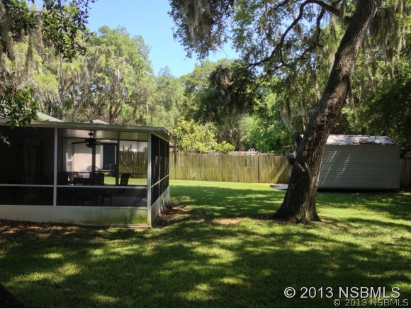 3224 Mango Tree Drive Edgewater, FL 32141 - Photo 3 of 17 a view of swimming pool from a garden