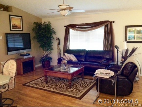 3224 Mango Tree Drive Edgewater, FL 32141 - Photo 6 of 17 a living room with furniture a rug and a window