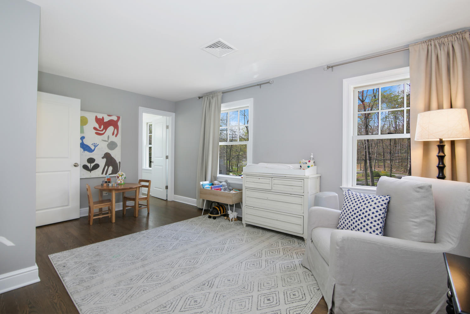729 Cheese Spring Road New Canaan, CT 06840 - Photo 18 of 37 a living room with furniture and a window
