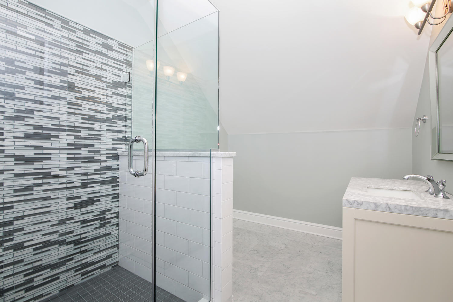 729 Cheese Spring Road New Canaan, CT 06840 - Photo 26 of 37 a bathroom with a sink a toilet and shower