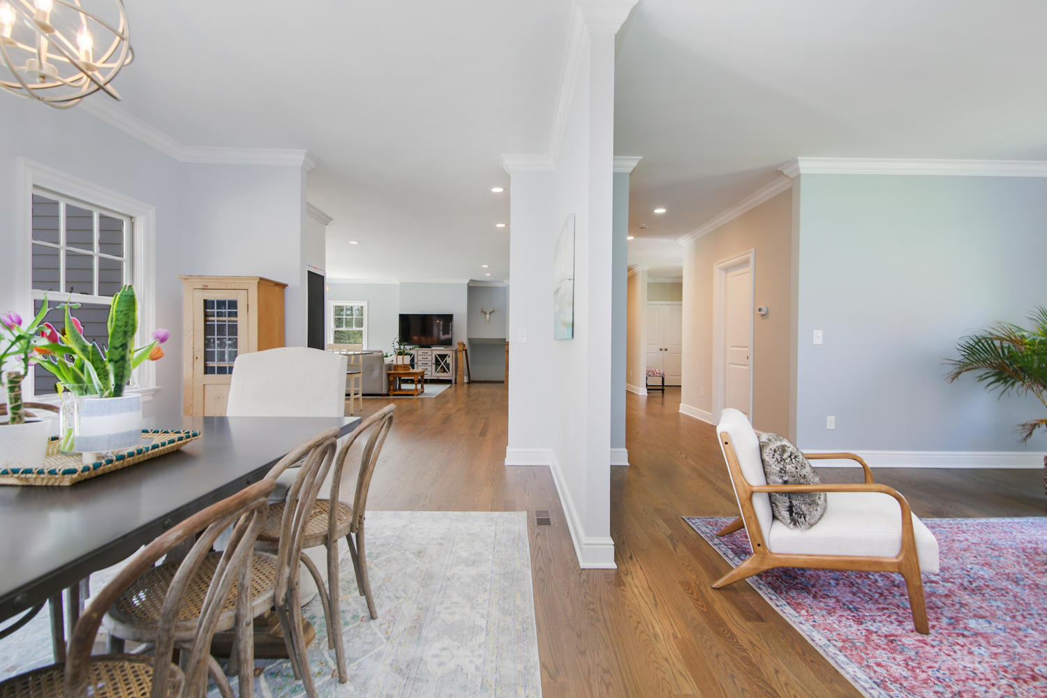 729 Cheese Spring Road New Canaan, CT 06840 - Photo 8 of 37 a view of a dining room with furniture