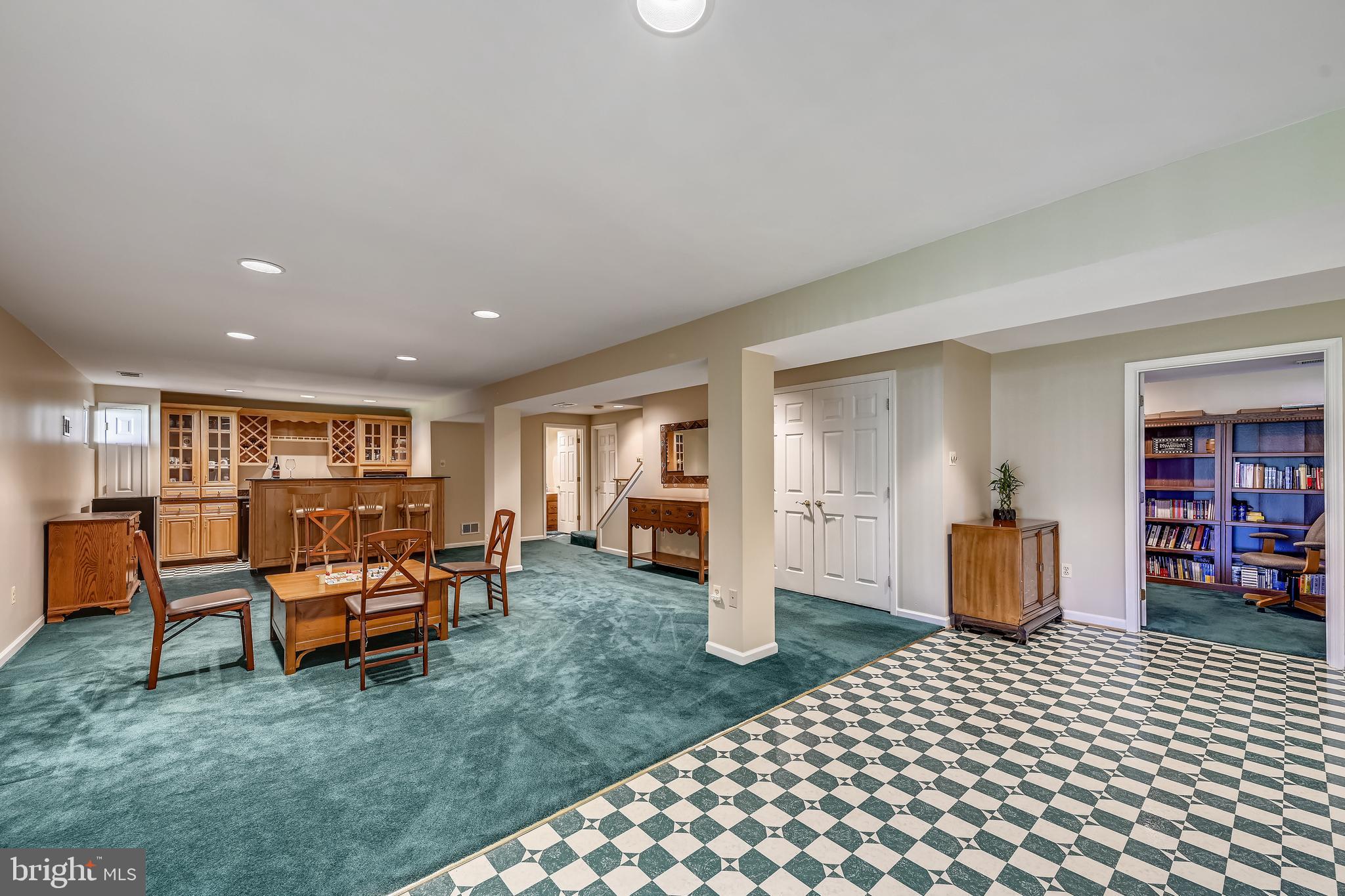 10508 Patuxent Ridge Way Laurel, MD 20723 - Photo 28 of 31 Huge rec room with wet bar