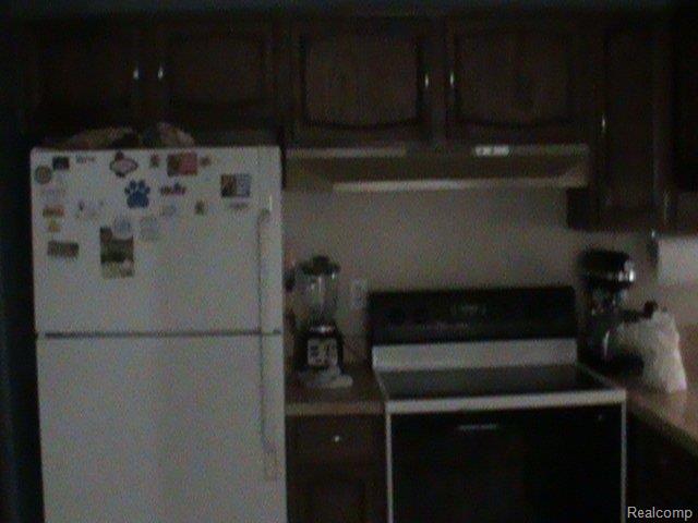 Stove and Fridge area