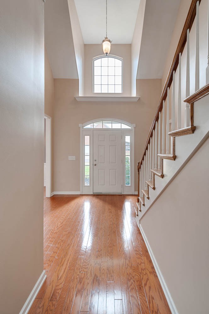4074 Locerbie Circle Spring Hill, TN 37174 - Photo 3 of 23 a view of entryway and hall with wooden floor