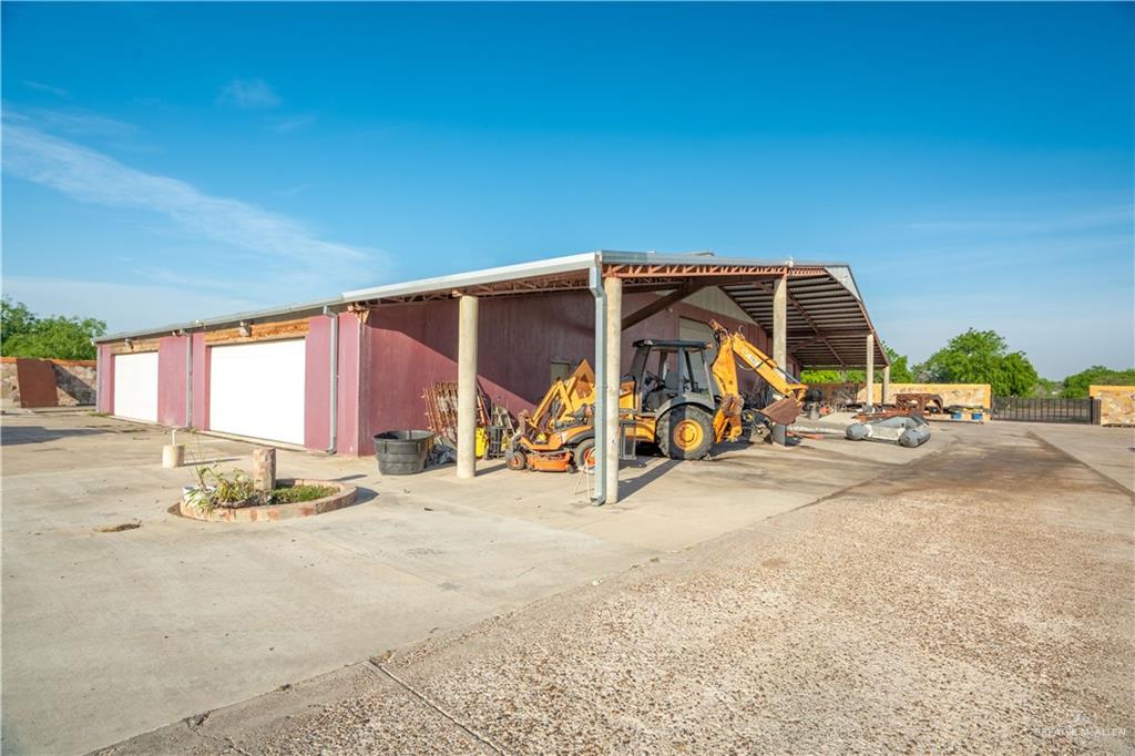 508 El Paisano Road Rio Grande City, TX 78582 - Photo 39 of 40 a view of a bike garage with a bike