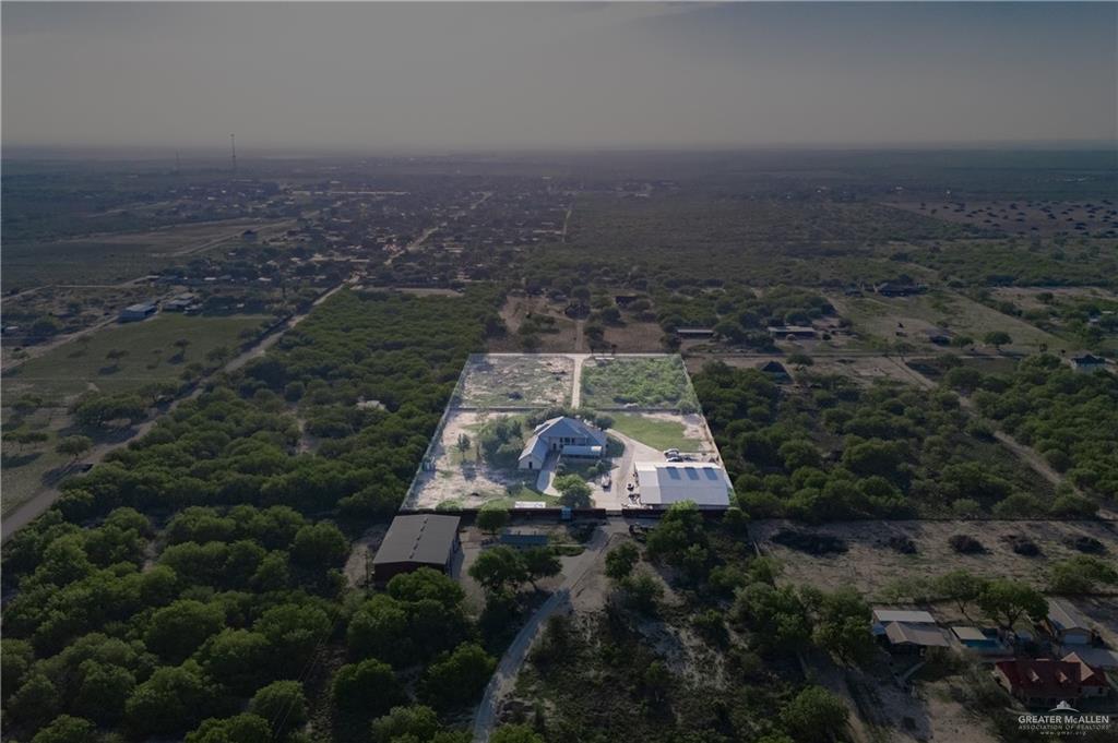 508 El Paisano Road Rio Grande City, TX 78582 - Photo 7 of 40 an aerial view of residential house and outdoor space