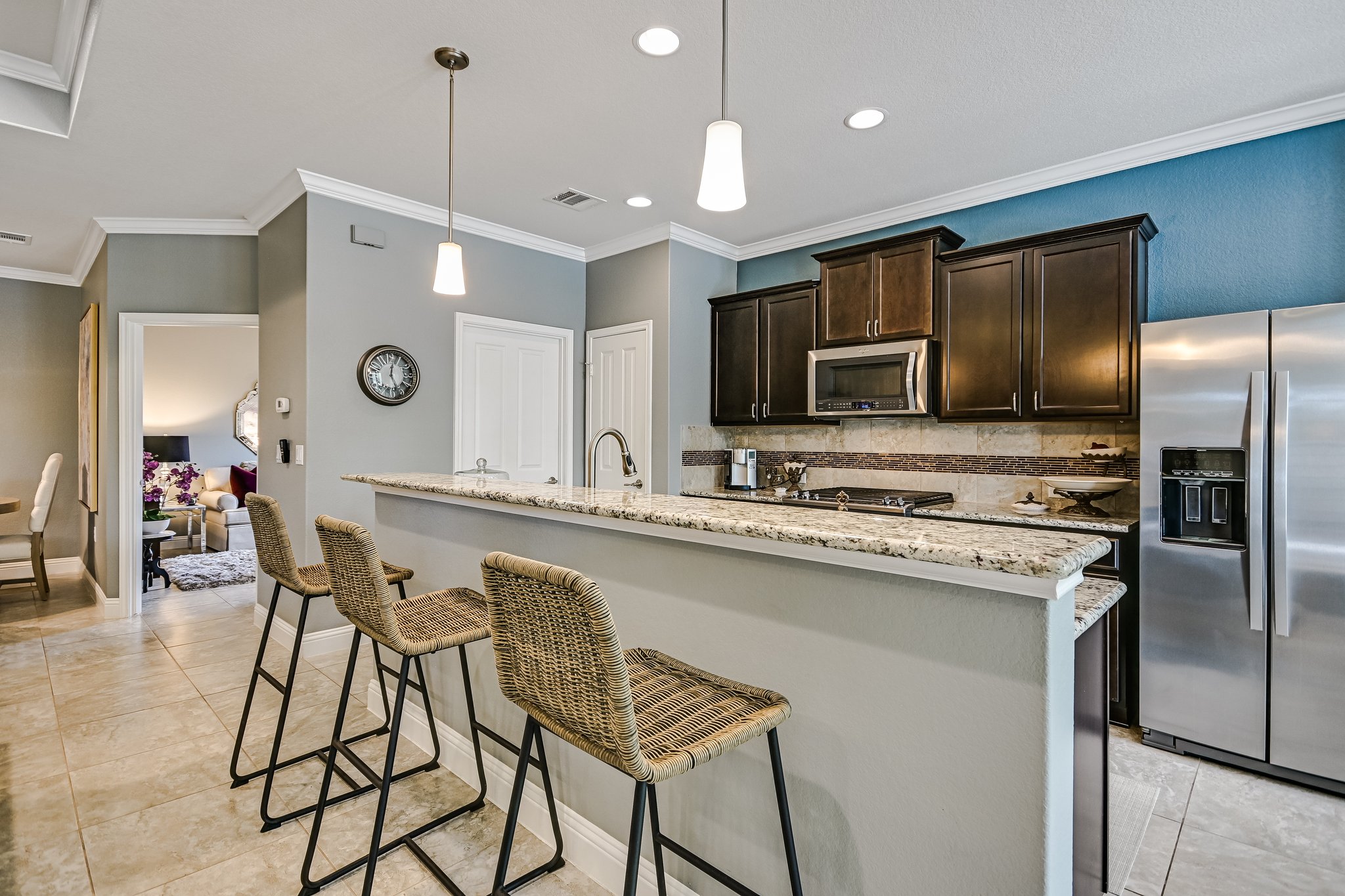 304 Coffee Mill Creek Road Georgetown, TX 78633 - Photo 10 of 30 Granite breakfast bar