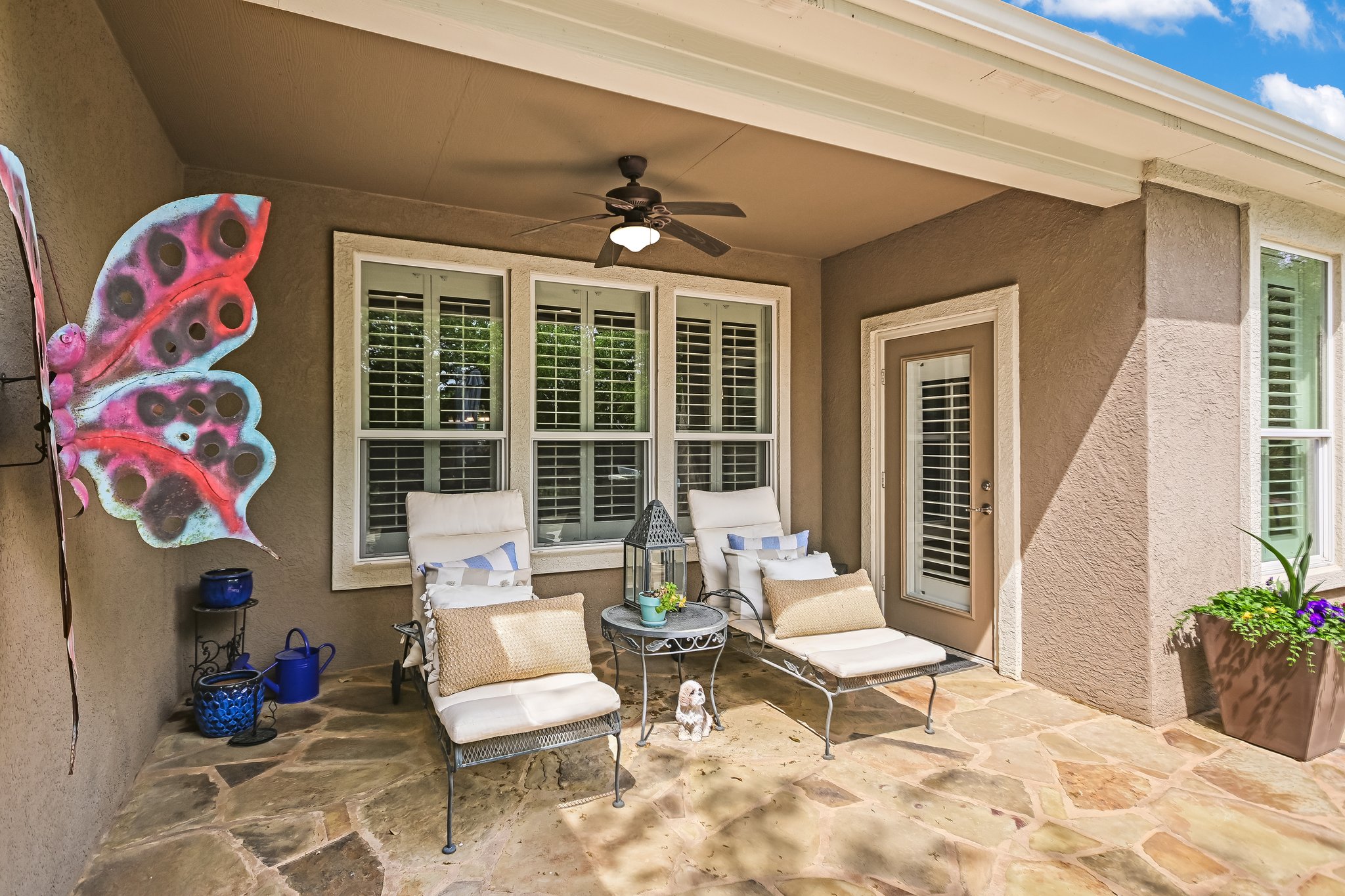 304 Coffee Mill Creek Road Georgetown, TX 78633 - Photo 20 of 30 View of covered patio conveniently located off the kitchen