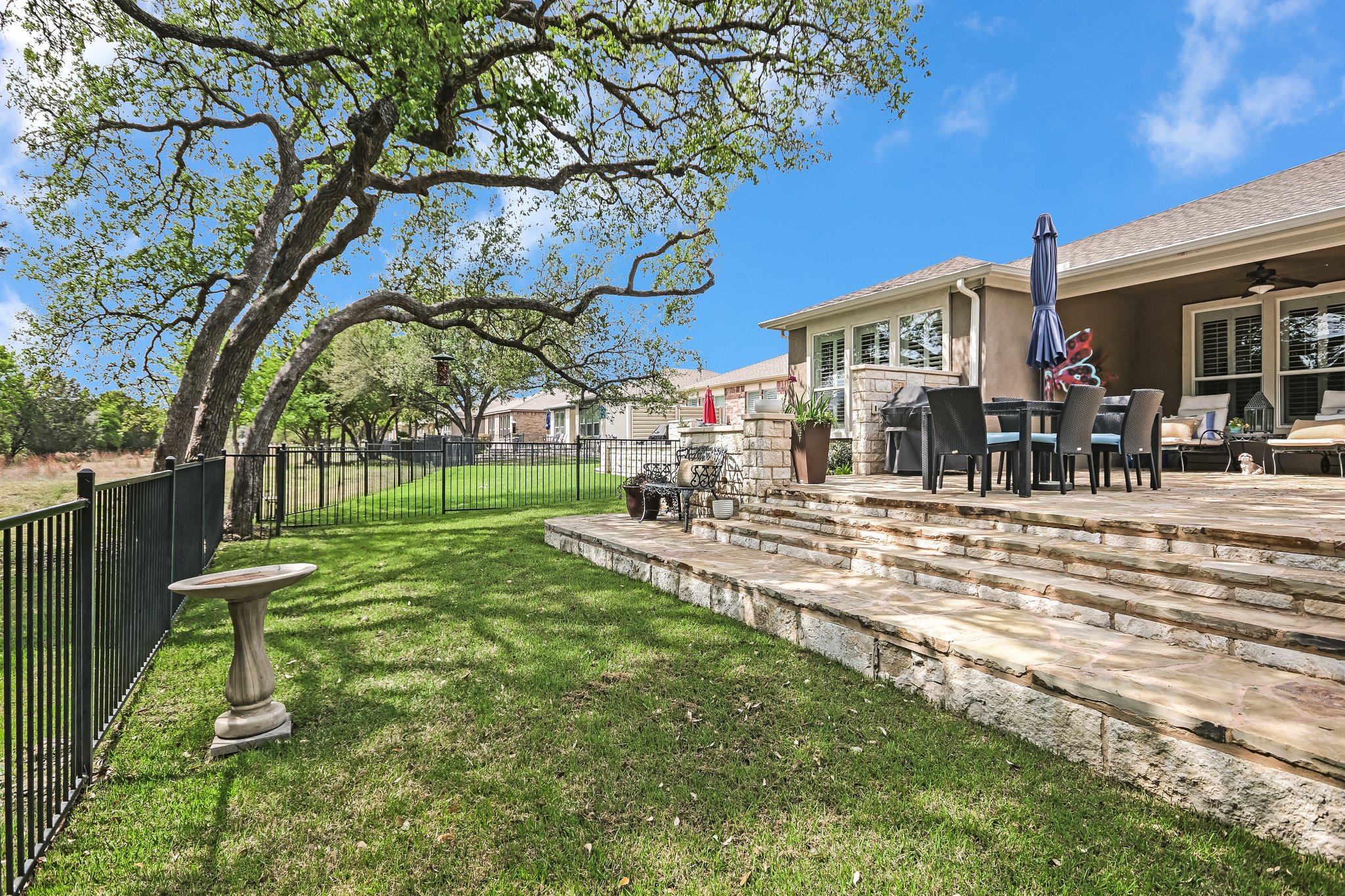 304 Coffee Mill Creek Road Georgetown, TX 78633 - Photo 27 of 30 Fenced backyard allows you to view nature