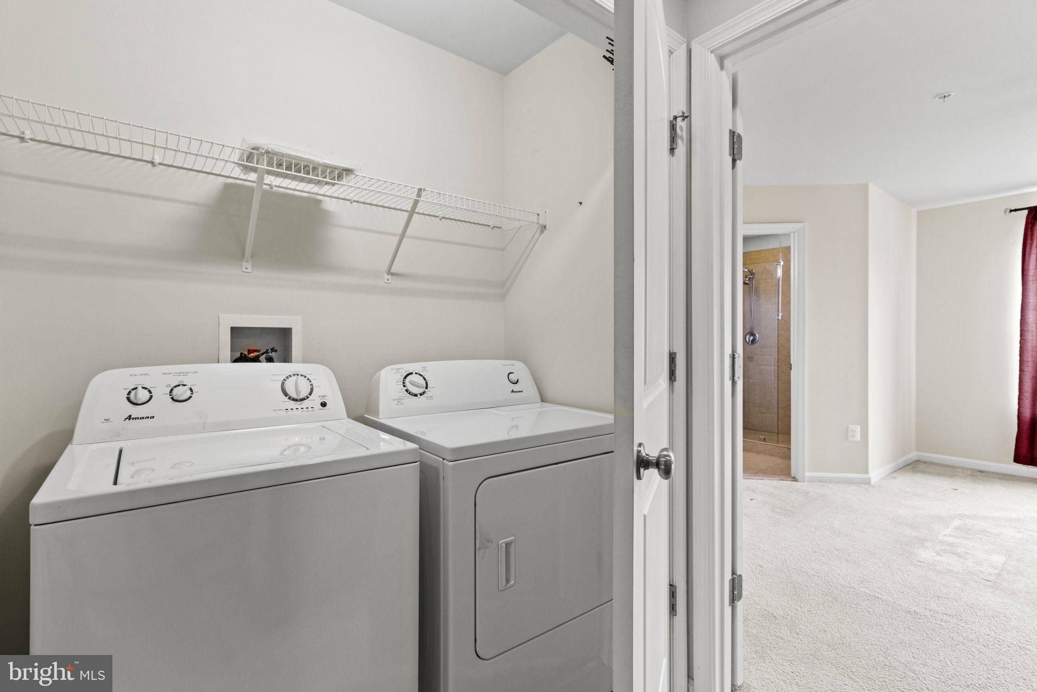 9808 Smithview Place Lanham, MD 20706 - Photo 11 of 22 Washer and dryer on 3rd floor