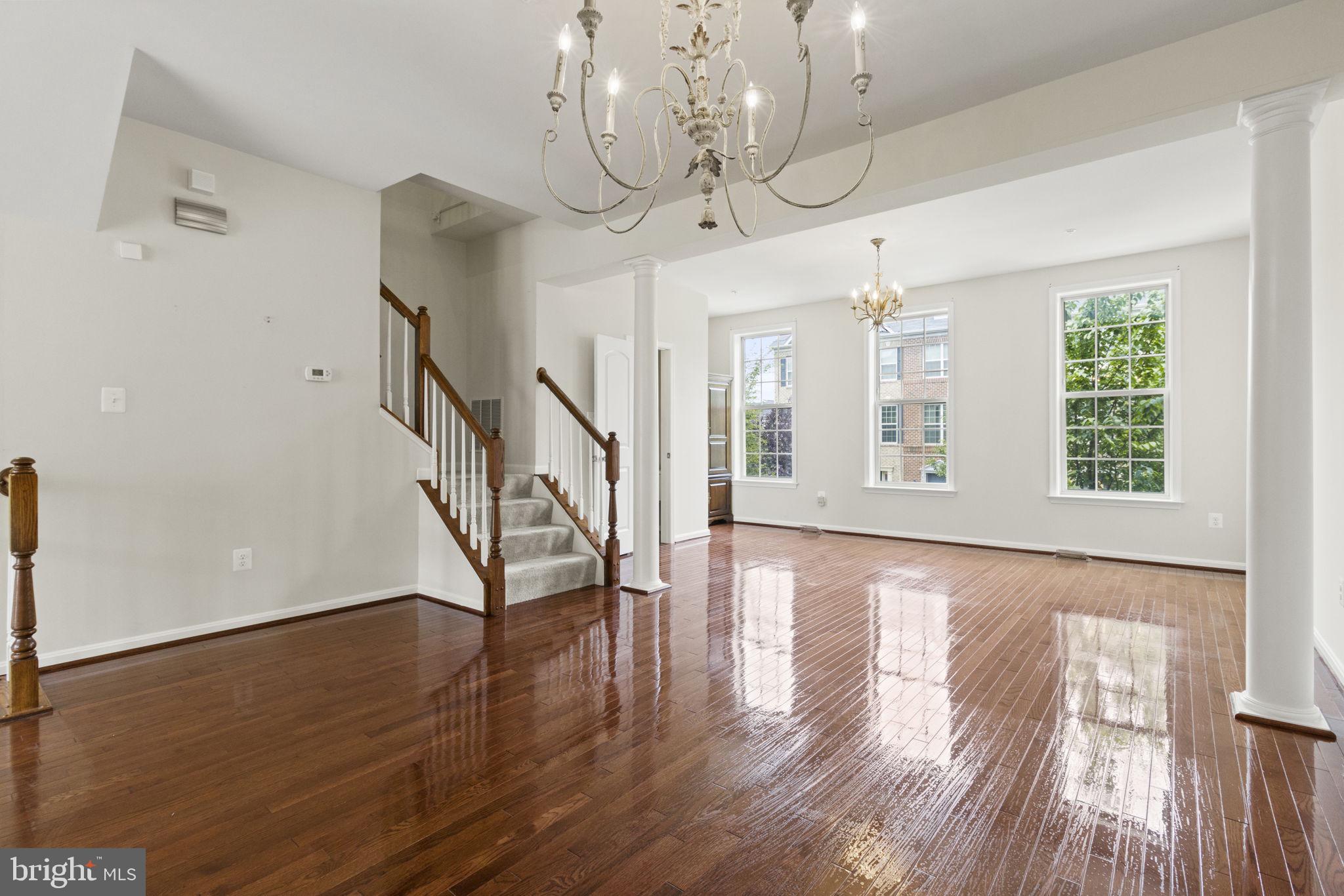 9808 Smithview Place Lanham, MD 20706 - Photo 2 of 22 Dining room looking into living room