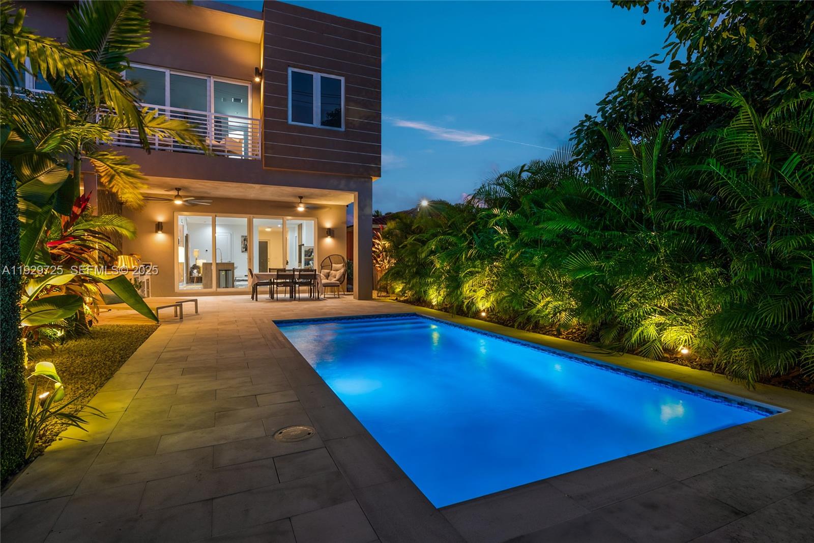 2756 Southwest 34th Court, Unit B Miami, FL 33133 - Photo 29 of 33 a view of swimming pool with outdoor seating and deck