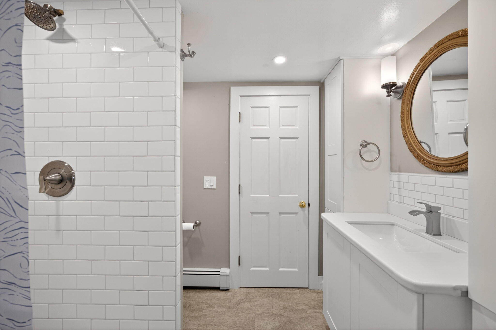 69 County Road Bourne, MA 02532 - Photo 36 of 54 a bathroom with a sink a toilet and shower
