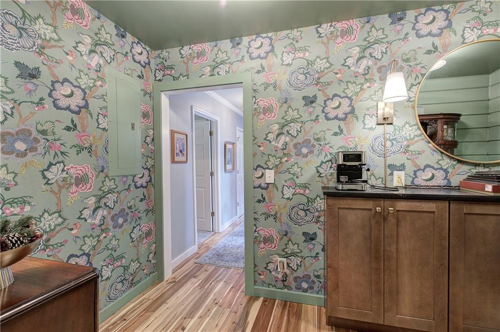 566 Old Grade Road Resaca, GA 30735 - Photo 24 of 48 a bathroom with a sink and a mirror