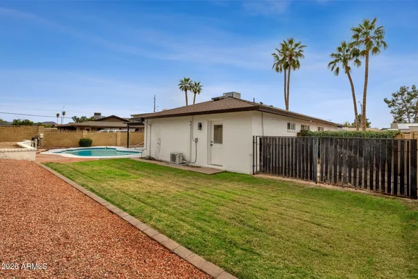 a view of outdoor space and yard