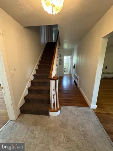 a view of entryway and hall