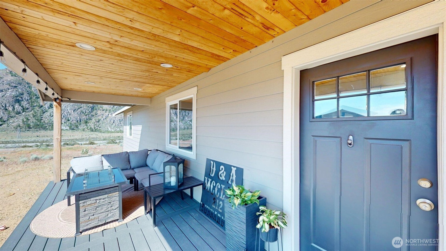 212 Hubbard Road Riverside, WA 98849 - Photo 29 of 39 a outdoor living space with furniture and garden view