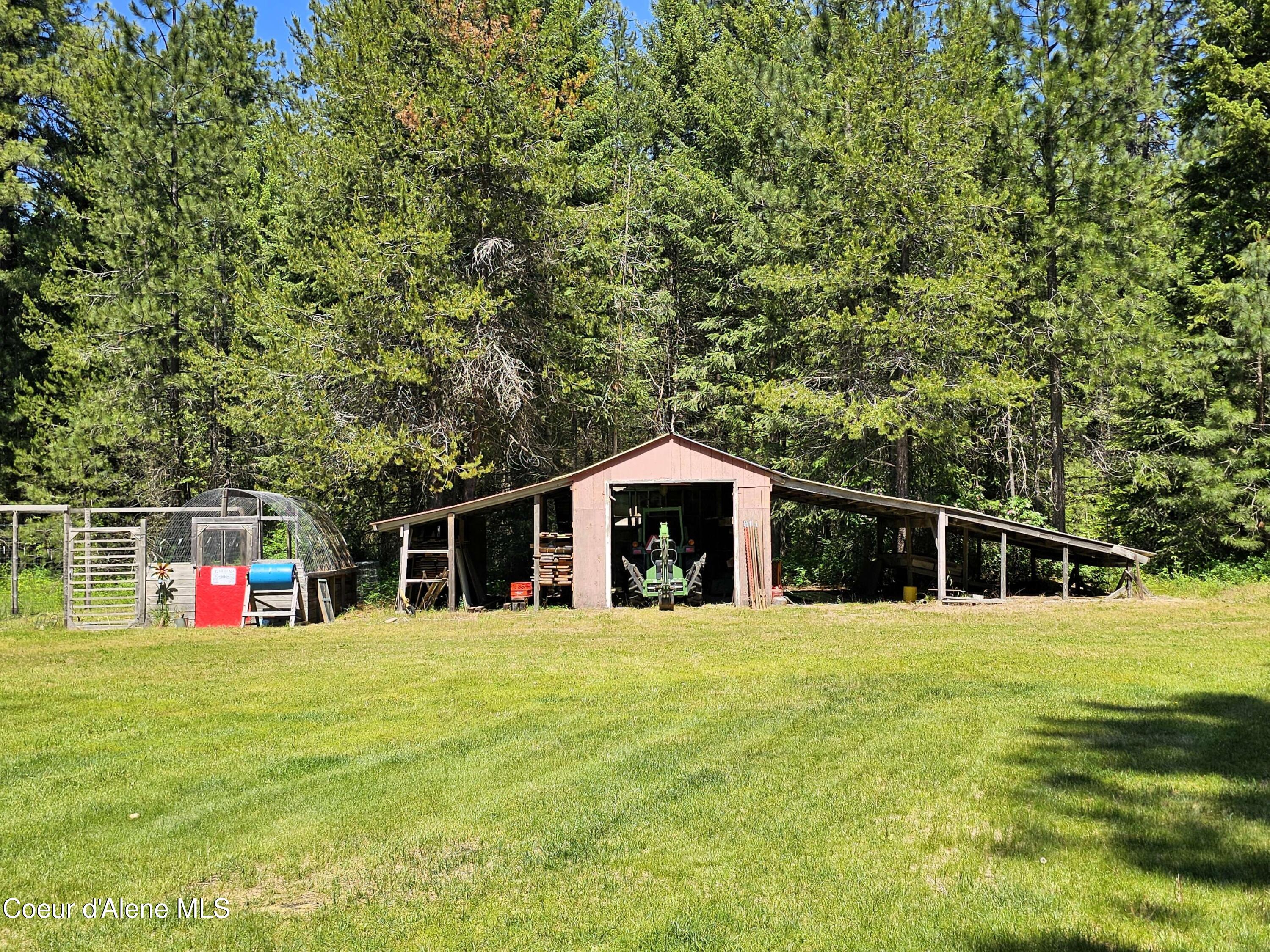 24805 North Cedar Mountain Road Athol, ID 83801 - Photo 55 of 82 Equipment shed