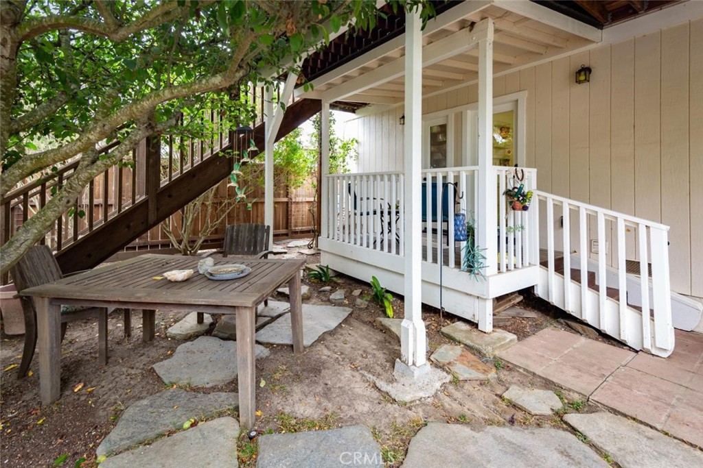 2138 Wilton Drive Cambria, CA 93428 - Photo 28 of 37 a view of a house with backyard and wooden floor