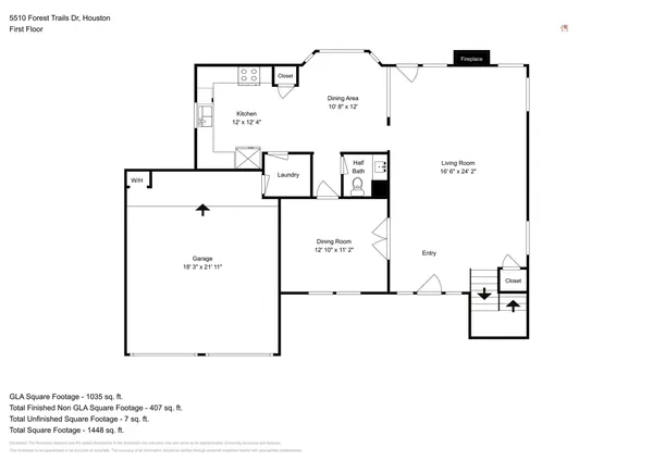 a picture of a floor plan