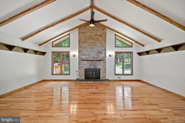 a view of a livingroom with a chandelier