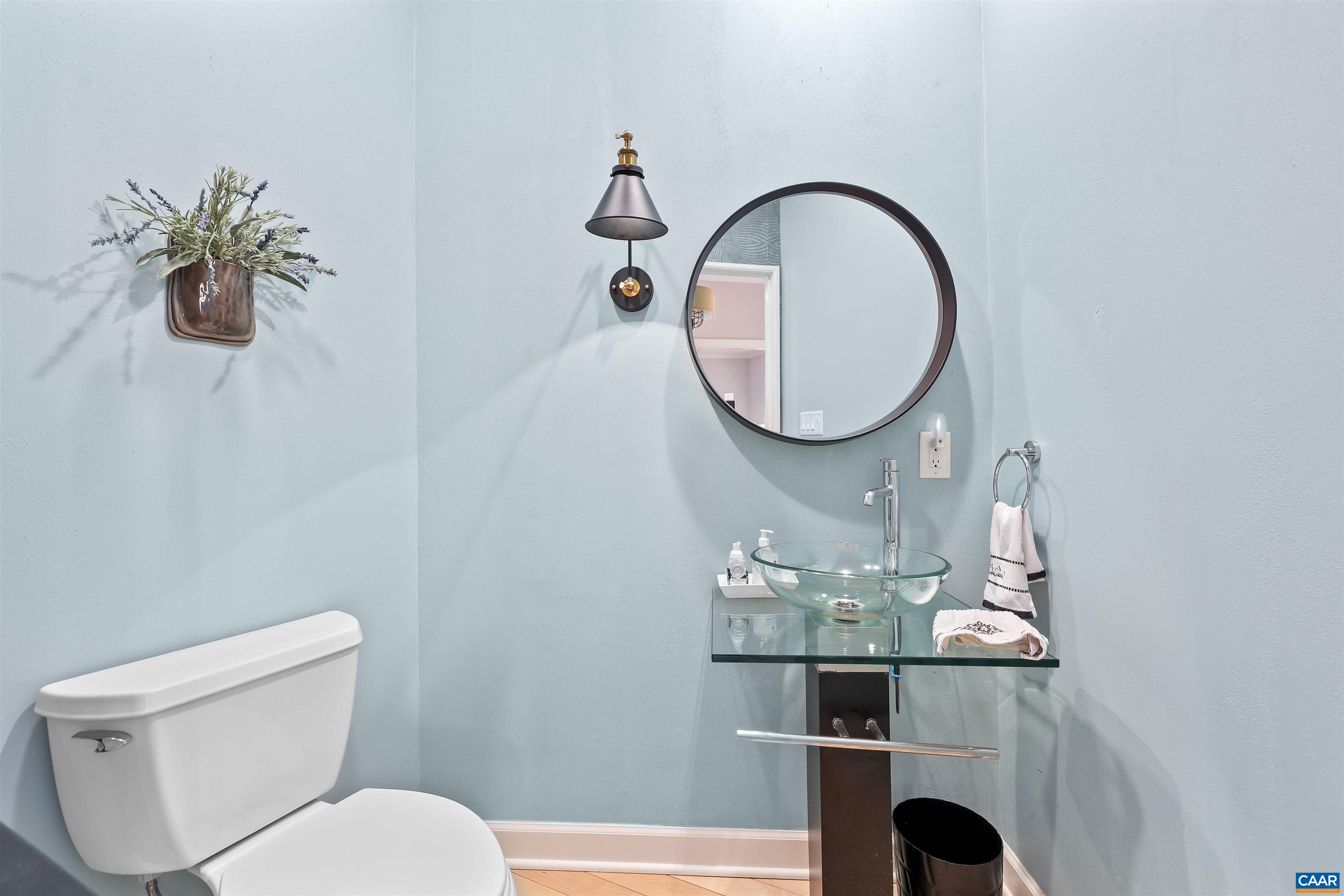 16 Oak Grove Road Palmyra, VA 22963 - Photo 38 of 53 a bathroom with a toilet sink and mirror