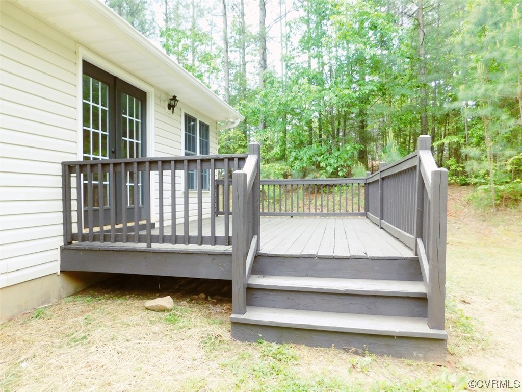2317 Meherrin Road Meherrin, VA 23954 - Photo 25 of 28 a view of house with swimming pool and wooden fence