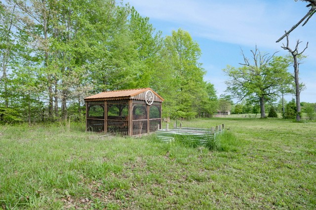 4012 Sango Road Clarksville, TN 37043 - Photo 6 of 22 a backyard of a house with plants and large trees