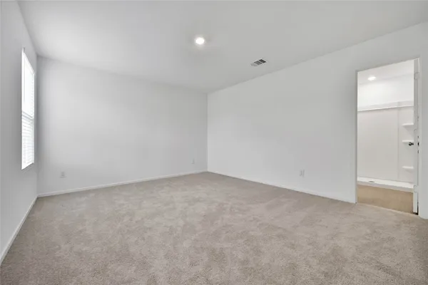 a view of empty room