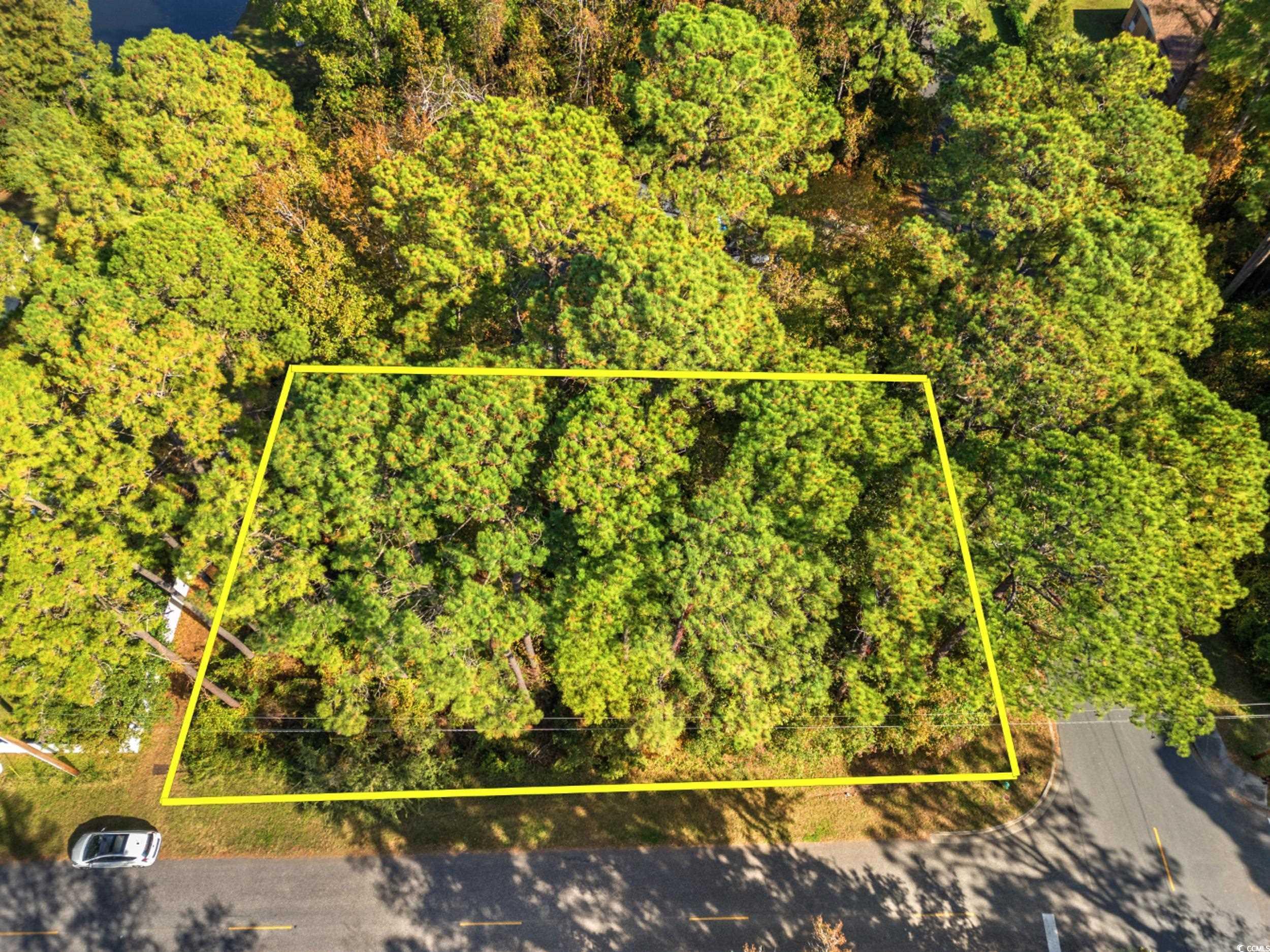 1301 King Street Myrtle Beach, SC 29577 - Photo 2 of 11 View of property location featuring property boundaries highlighted