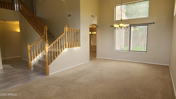 a view of an entryway with front door
