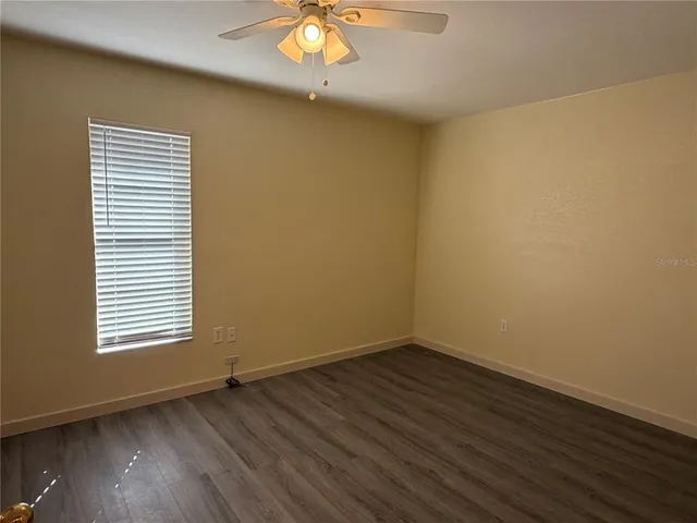 wooden floor in an empty room