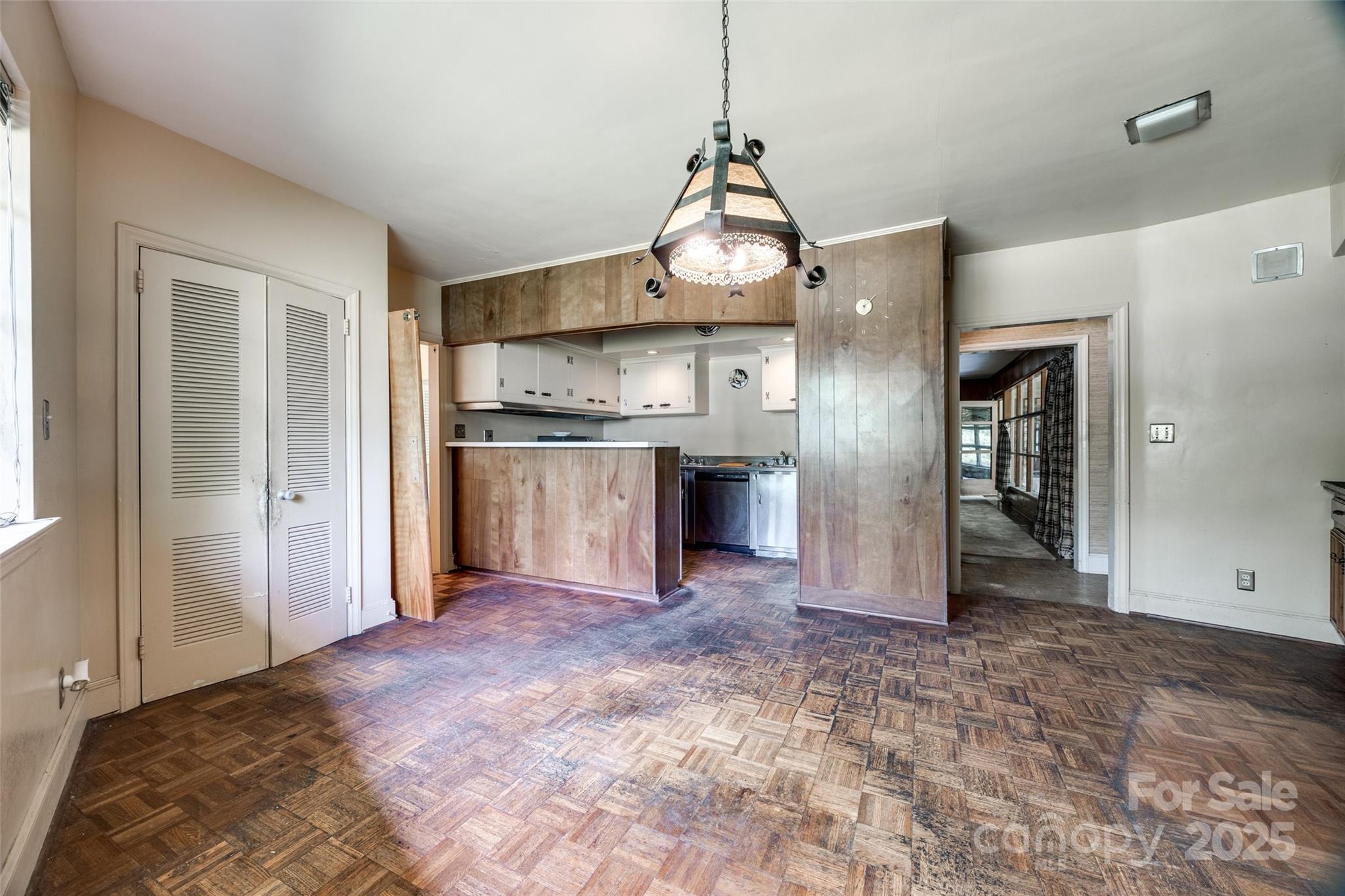 3330 Foxcroft Road Charlotte, NC 28211 - Photo 8 of 39 a view of a kitchen with a sink and a refrigerator
