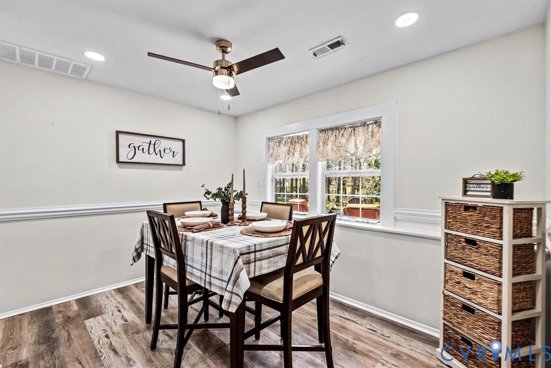 1300 Elon Road Henrico, VA 23229 - Photo 9 of 41 Recessed lighting, windows to backyard