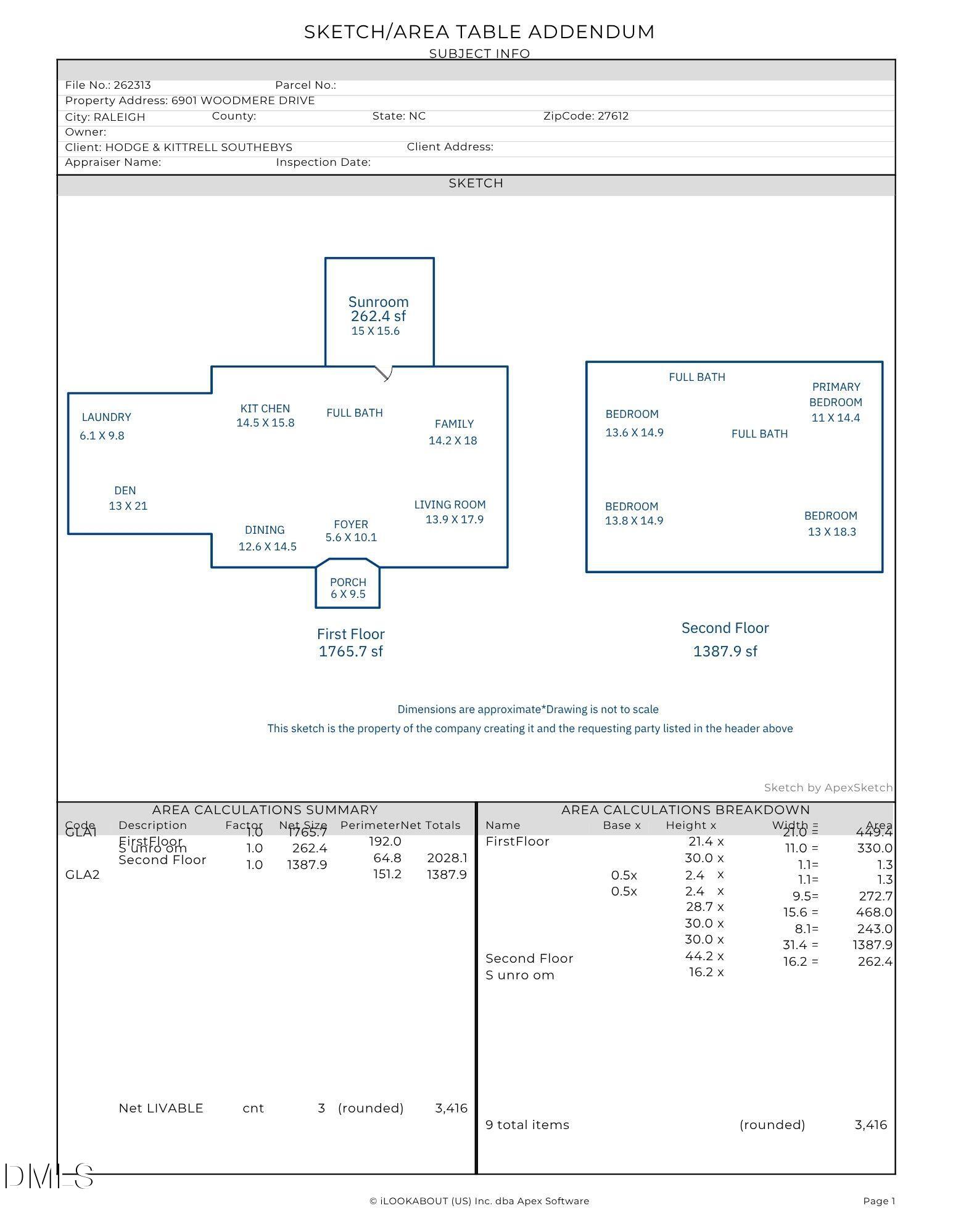 6901 Woodmere Drive Raleigh, NC 27612 - Photo 57 of 58 262325.PDF