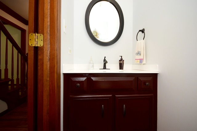 S950 Spring Green Way Batavia, IL 60510 - Photo 13 of 25 a bathroom with a sink and a mirror