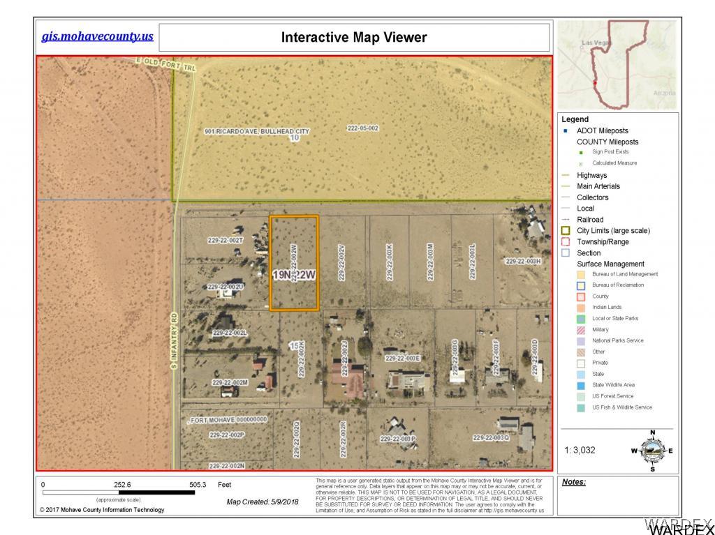 0 Sterling Road Bullhead City, AZ 86442 - Photo 2 of 6 Plat Map