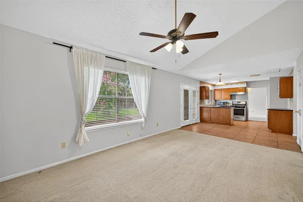 a view of livingroom with hardwood floor and window
