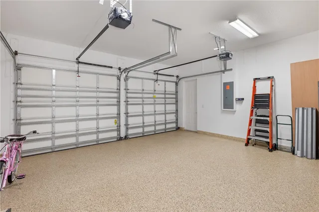 en empty room with windows