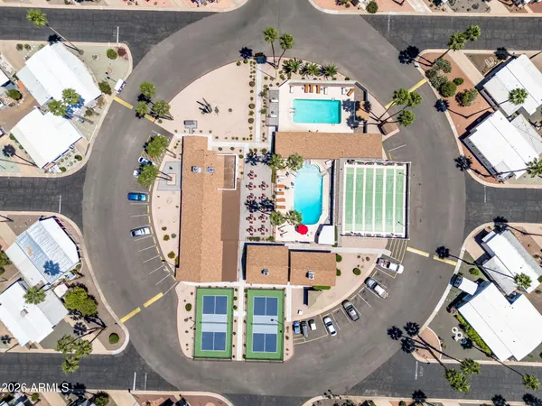 a view of a tennis court