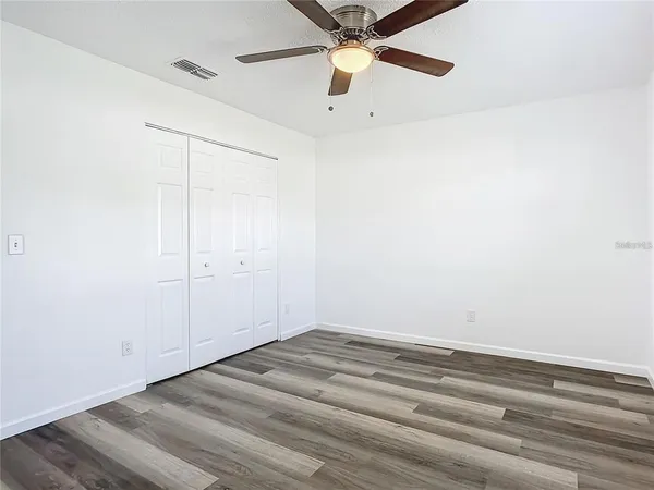 wooden floor in an empty room