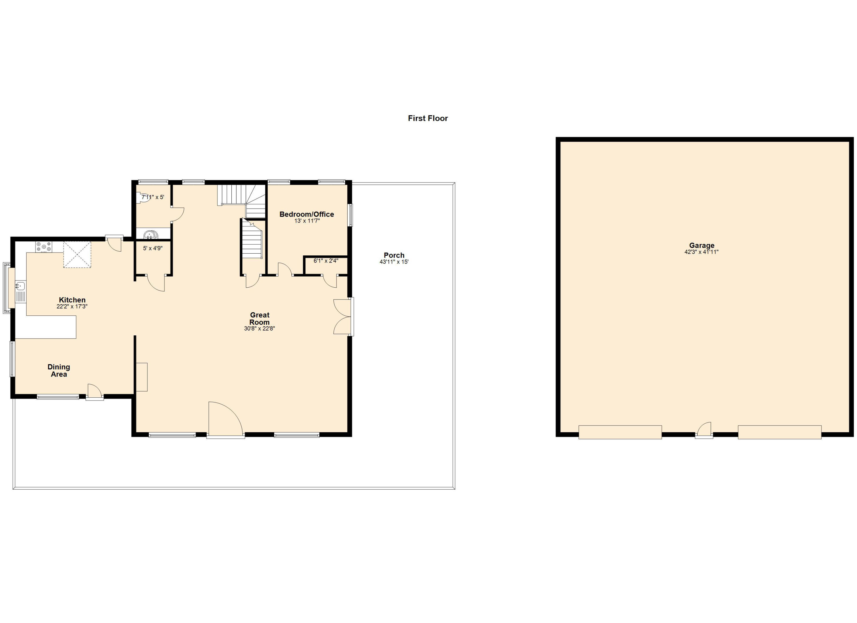 25 Boardley Road Sandwich, MA 02563 - Photo 59 of 61 Boardley_First Floor_Final