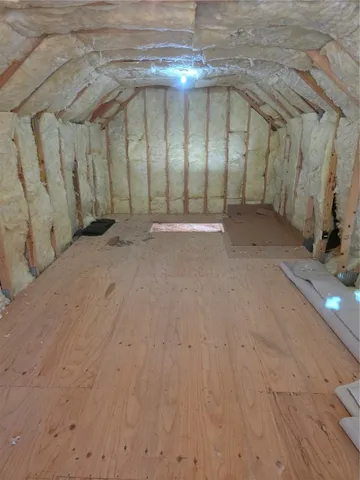 a view of empty room