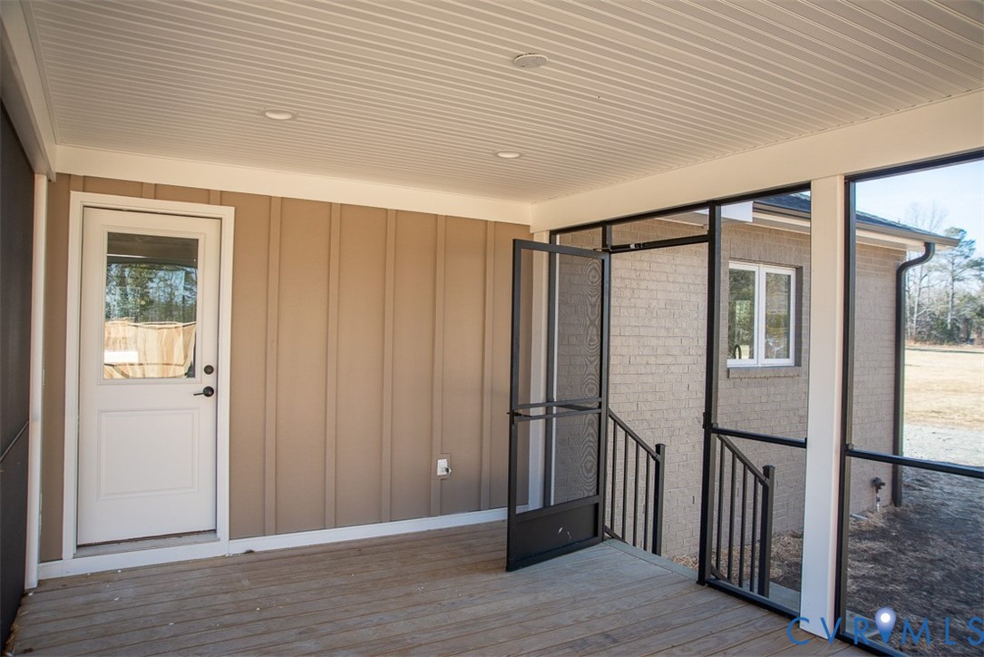 11092 Old Ridge Road Doswell, VA 23047 - Photo 15 of 63 Rear Entry from Screened Porch